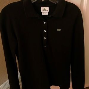 Collared long sleeve polo Lacoste